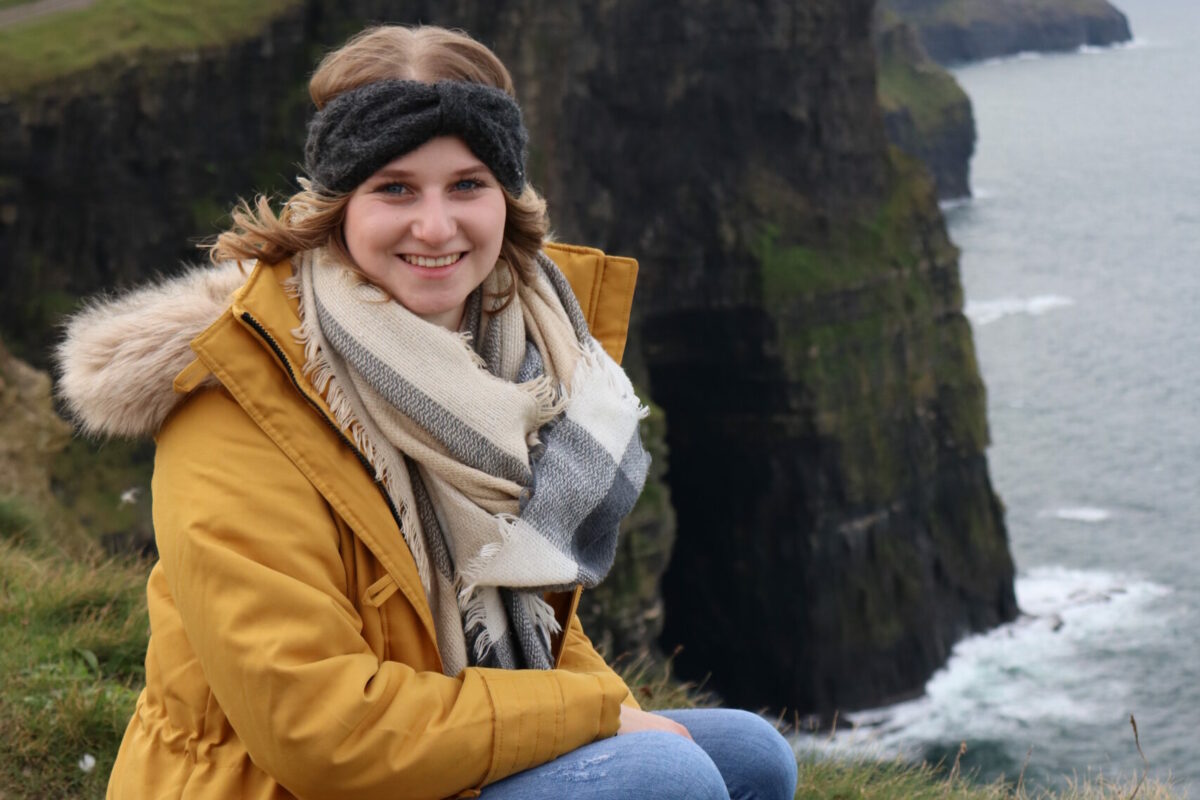 Rike Ebert Auszubildende zur Industriekauffrau in Irland